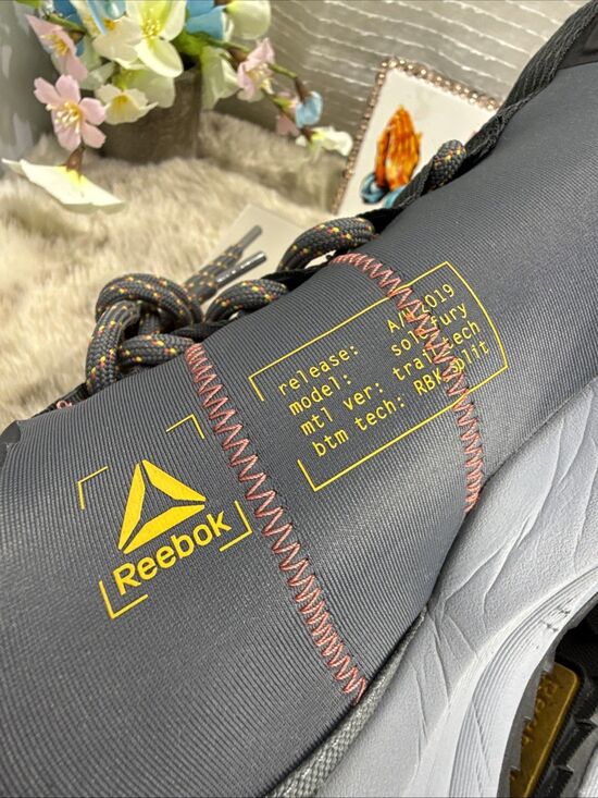 (A2) Reebok Sole Fury Trail X, men\'s hiking shoes, or walking, size 12 main image 13